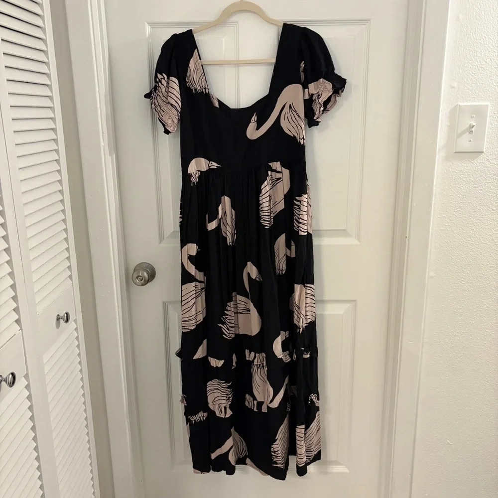 Anthropologie The Odells Swan Maxi Dress - Picture 3 of 5
